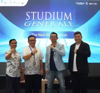 Binus University @Semarang dan Microsoft Dorong Literasi AI Lewat elevAIte Indonesia