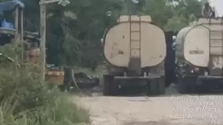 Demi 'Cuan'! Diduga Oknum APH Kongkalikong dan Bekingi Pengepul CPO di Duri Berjuluk Daerah 'Texas'