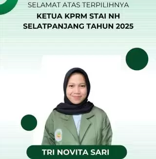 Novita Sari Terpilih Nakhodai KPRM STAI Nurul Hidayah