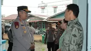 Kapolres Kepulauan Meranti Cek Pengamanan Ibadah di Hari Kenaikan Yesus Kristus di Sejumlah Gereja