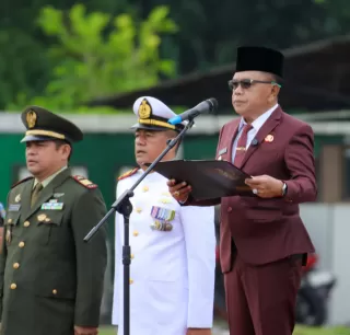 Pimpin Apel Peringatan Hari Lahir Pancasila, Ini Pesan H Asmar