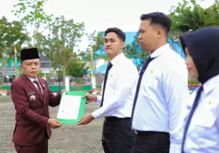 Total 177 Orang Nakes dan Tenaga Teknis Terima SK CPNS 2025 dari Bupati Kepulauan Meranti