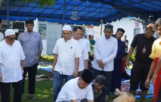 Rutan Kelas I Medan Gelar Sholat Idul Adha dan Pemotongan Hewan Kurban, Libatkan Warga Binaan dan Masyarakat Sekitar