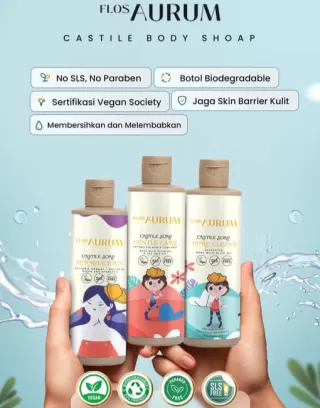 Sabun Natural Tanpa Bahan Kimia dari Flos Aurum