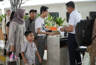 KAI Daop 1 Jakarta Catat Puncak Arus Balik Libur Idul Adha 1446 H