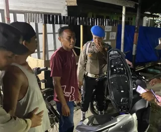 Polsek Tanah Merah Gelar KRYD Antisipasi Premanisme dan Balap Liar