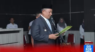 Lantik Eselon III dan IV Perdana, Ini Harapan Anton dan Poti