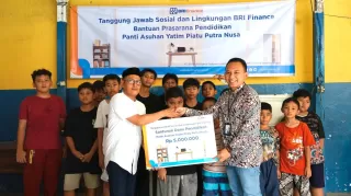 BRI Finance Tunjukkan Lagi Komitmen di Dunia Pendidikan Lewat Pemberian Fasilitas Pendidikan di YPN