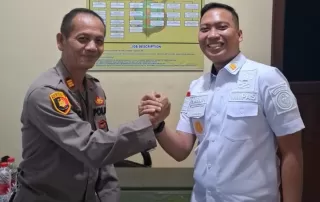Ka.Kpr Rutan Kelas I Medan Audiensi Dengan APH Setempat