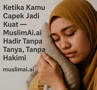 Ketika Kamu Capek Jadi Kuat MuslimAi.ai Hadir Tanpa Tanya dan Tanpa Hakimi