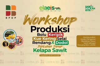 Gandeng BPDP, Giliran Jogja Tempat EMG Taja Workshop Olahan Panganan Berbahan Dasar Sawit di Jogja