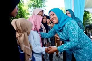 Ny. Endang Syah Afandin Dorong Penguatan Desa Binaan dan Pola Asuh Anak di Bahorok