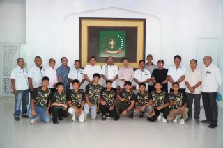 Syah Afandin Lepas Atlet Pertina Langkat ke Kejurda Sumut: Bawa Nama Daerah, Ukir Prestasi