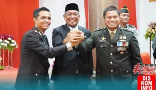 Bupati Bersama Polres Rohul Gelar Upacara Peringatan HUT Bhayangkara ke 79