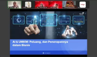 Telkom Ajak UMKM Lihat Teknologi AI Alat Praktis Bukan Ancaman Rumit