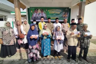 Penyaluran Fidyah ke Mustahiq Transparan, Munir: Insya Allah Baznas Batang Hari Konsisten