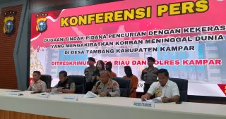 Polisi Tangkap Dua Pembunuh IRT di Kampar, Korban Dirampok Selepas Terima Arisan