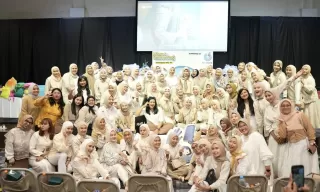 Moms Gathering Ibu2Canggih Bersama 100 Momfluencer Rayakan Hari Keluarga Nasional