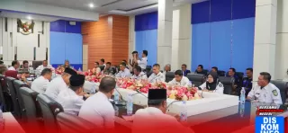 Bupati Rohul Pimpin Rakor Persiapan Penyaluran Bantuan Pangan 2025