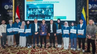 BSI Maslahat Bersama Rektor UNAIR Hadirkan Sarasehan BSI Scholarship Perkuat Talenta SDM Berkualitas