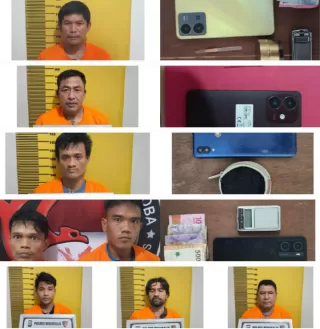Sikat Pengedar, Kurir dan Pengguna Sabu, Polisi Amankan 8 Pria di Duri