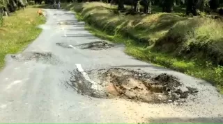 Jalan Aspal Rp8,6 Miliar di Langkat Rusak, Dinas PUTR Akui Ada Temuan: Proyek Diduga Sarat KKN