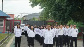 Apel Pagi, Langkah Awal Perkuat Kinerja Kanwil DitjenPAS Sumut