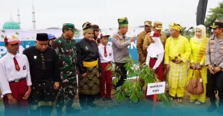 Bupati Rohul Sambut Kunker Kapolda Riau
