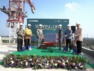 Casacomo Resmi Capai Topping Off dan Buka Marketing Gallery
