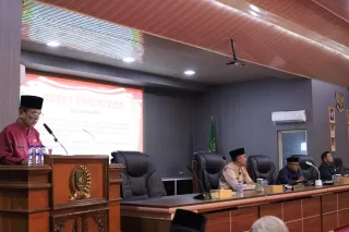Susun Arah Pembangunan, DPRD Kepulauan Meranti Matangkan RPJMD 2025–2029 Lewat Paripurna