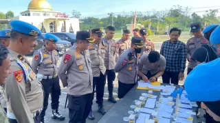 Subbid Provos Bid Propam Polda Riau Gelar Gaktibin Personel Polres Kepulauan Meranti