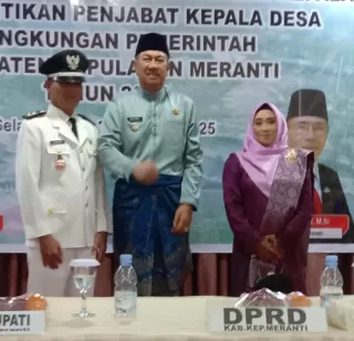 Resmi Dilantik Jadi Kades Tanjung Bunga, Ini Janji Hasan!