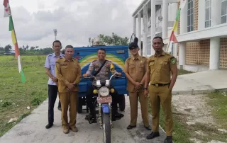 Dedikasi Brigadir Khairi, Dari Motor Modifikasi Kini Punya Pustaka Roda Tiga