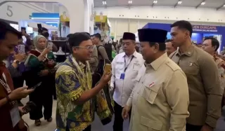 Batik Lilin Sawit Hipnotis Presiden, BPDP Tampilkan Inovasi Sawit dari Hulu ke Hilir di APKASI 2025