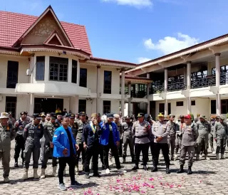 Gelar Aksi Depan Kantor DPRD Inhu, PC PMII: Usut Tuntas Dugaan Oknum APH di Aktivitas PETI