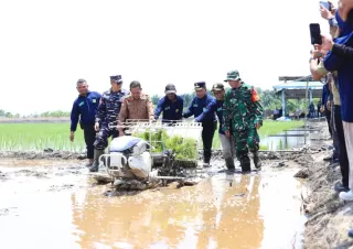 Sosialisasi Program Pertanian dan Gerakan Tanam Padi di RB dan RP, Ini Asa H Asmar