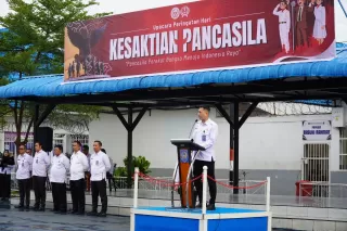 Rutan Kelas I Medan Gelar Upacara Hari Kesaktian Pancasila 2025