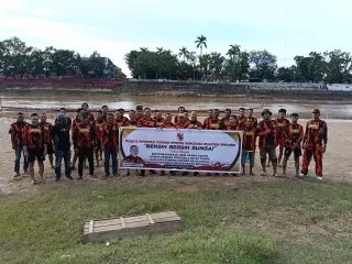 Sempena Hari Kesaktian Pancasila, PP Kuansing Peduli Jaga Ekosistem Sungai