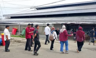 Mantap! Pasar Modern BUMD Perumda RHJ Rohul Wakili Riau Ke Tingkat Nasional