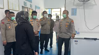 Kapolres Asahan Tinjau Dapur SPPG 1, Pastikan Pelayanan Maksimal