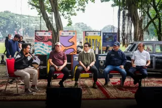 Kolaborasi dengan Bank Sumut, Pemko Binjai Siapkan 125 Tong Sampah Mural