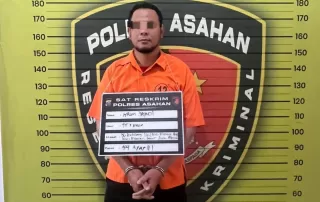 Polres Asahan Amankan Pelaku KDRT di Kisaran Timur