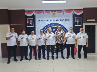 Yudi Suseno Tekankan Integritas Petugas Saat Tinjau Rutan Labuhan Deli