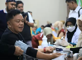 Gencarkan Pemeriksaan Kesehatan Gratis Pemkab Kepulauan Meranti Cegah PTM