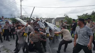 Drama Simulasi Sispam Mako dan Alarm Of Stelling di Mapolres Kepulauan Meranti