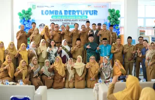 Pemkab Kepulauan Meranti Dorong Gerakan Literasi Lewat Lomba Bertutur Siswa SD dan MI