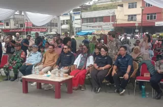 Holding PTPN Dukung Gerakan Hijau, PTPN I Bagikan Bibit Bambu di RAF 2025
