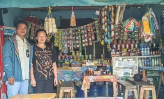 Holding PTPP Wujudkan Ekonomi Kerakyatan Hidupkan Puluhan UMKM di 'Jalur Nyali'