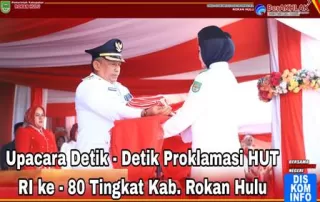HUT RI ke 80 2025 di Rohul Berlangsung Khidmat