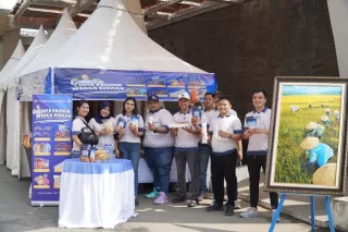Warga Binaan Rutan Medan Pamerkan Karya Kreatif di Event “Sumut Vibes 2025”